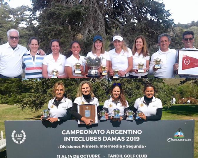 Tandil G. C. y Mar del Plata G. C. Campeones